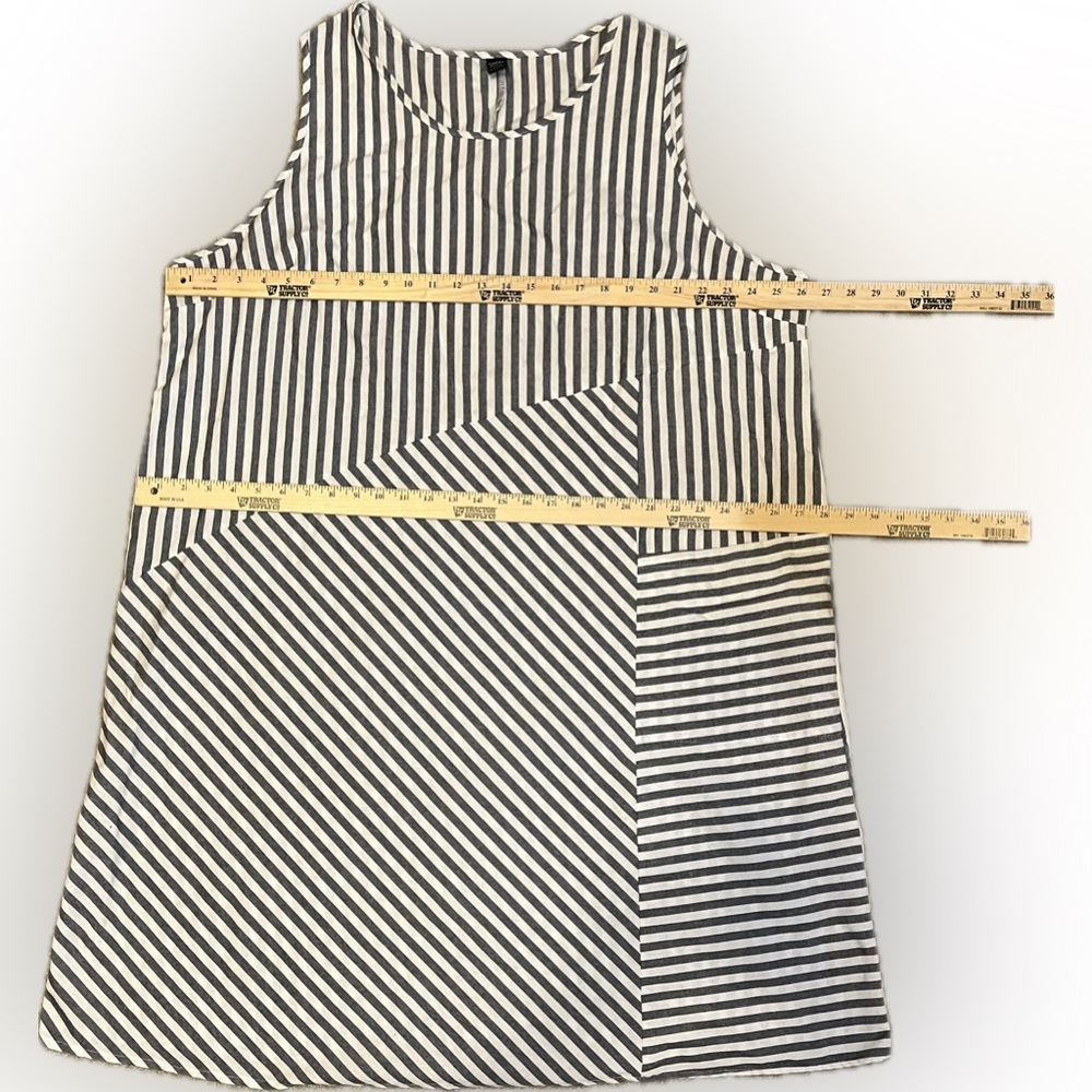 Emery Rose Striped Sleeveless Dress size 5X - Picture 7 of 11